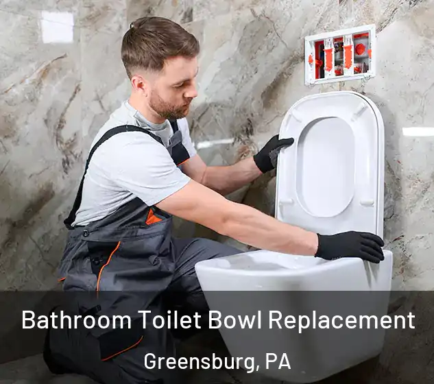 Bathroom Toilet Bowl Replacement Greensburg, PA