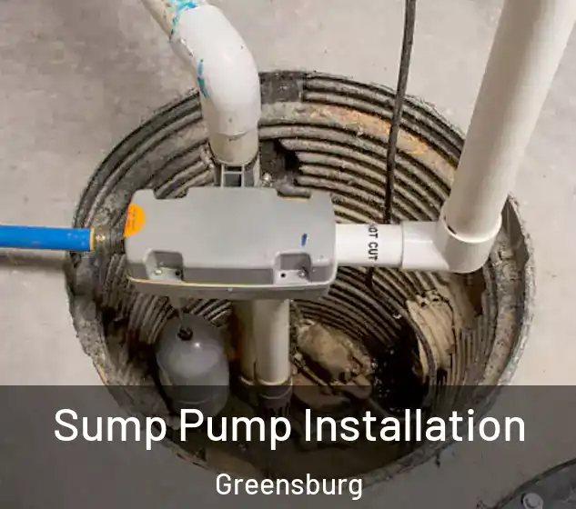  Sump Pump Installation Greensburg