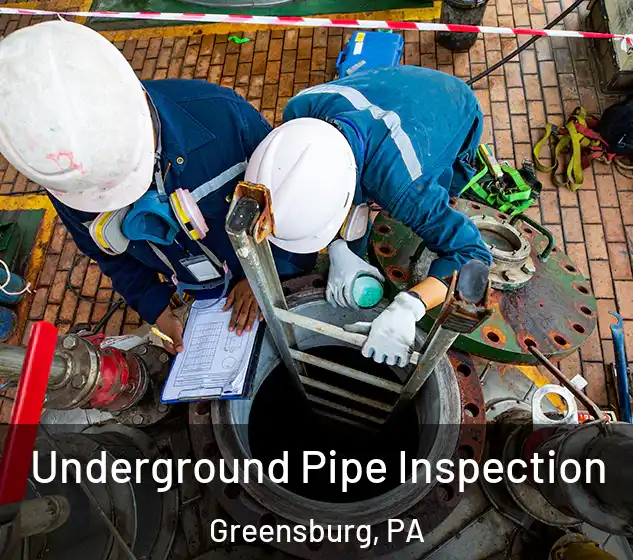  Underground Pipe Inspection Greensburg, PA