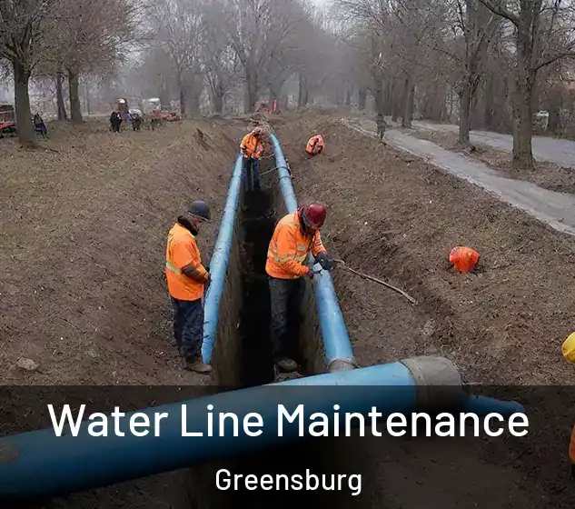  Water Line Maintenance Greensburg